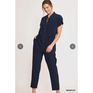 UMGEE - Zip Down Utility Jumpsuit